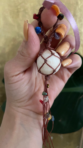 آویز نمک مدل گوی همراه با سنگ